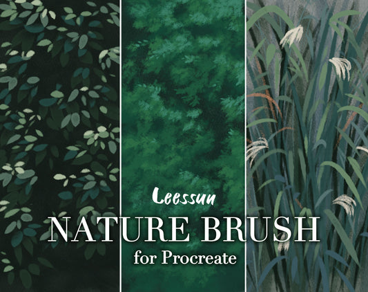 Leessuu Nature Brushes for Procreate