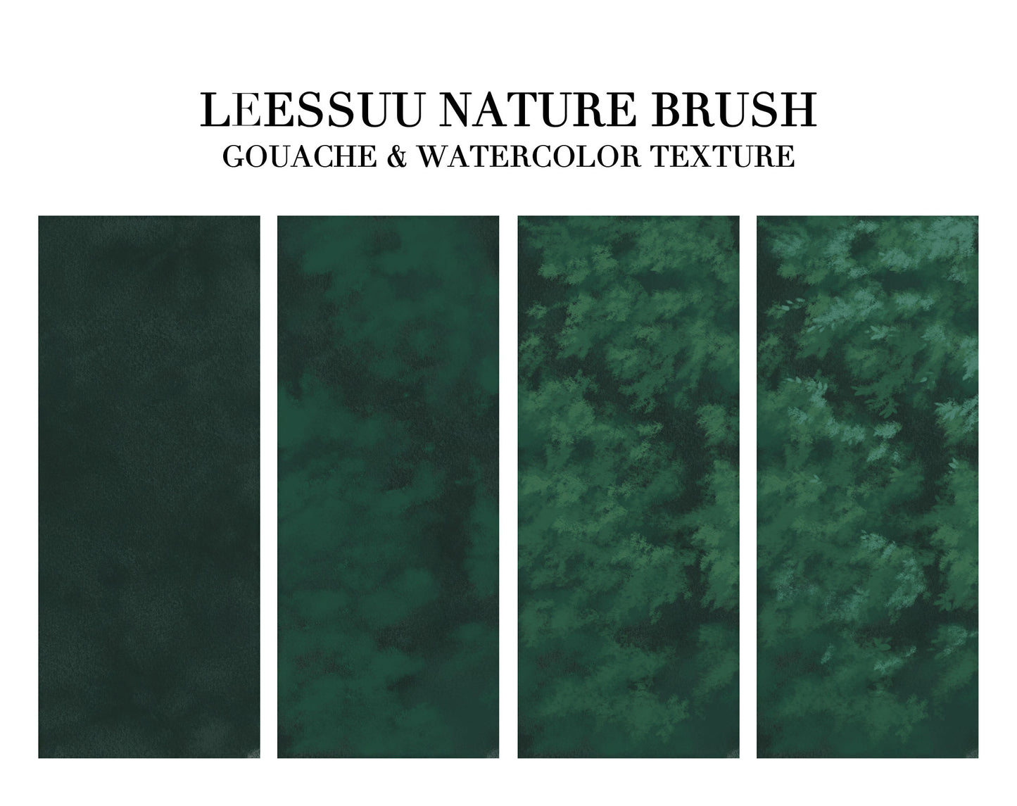 Leessuu Nature Brushes for Procreate
