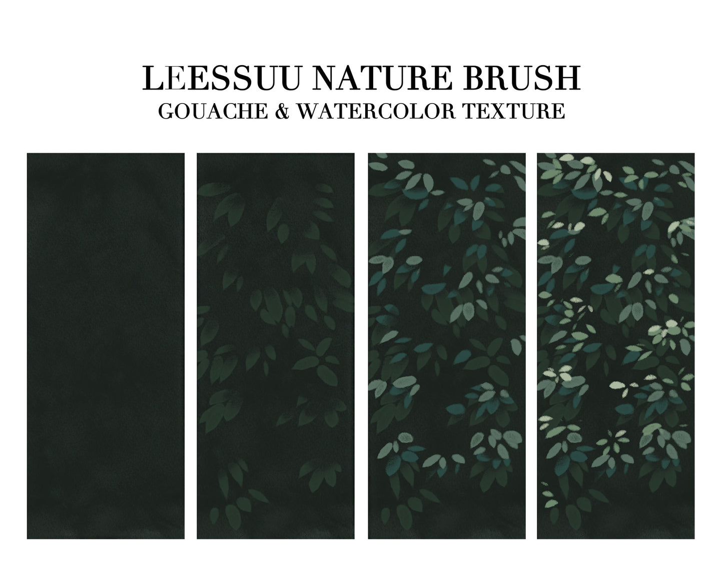 Leessuu Nature Brushes for Procreate